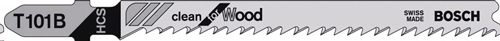 Bild von Bosch Stichsägeblatt 5Stk. T 101 B