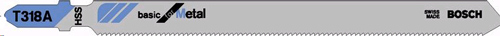 Bild von Bosch Stichsägeblatt 5Stk. T 318 A