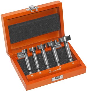 Bild von Technocraft Astlochbohrer-Satz 5-teilig