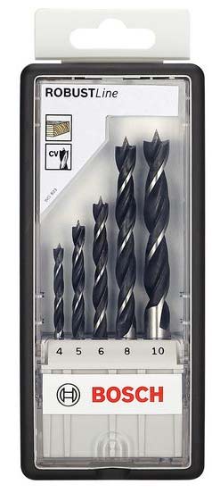 Bild von Bosch Holzbohrer-Set Robustline 5-teilig
