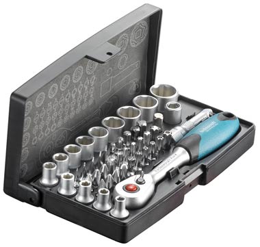 Bild von Technocraft Steckschlüsselsatz 1/4\" 47-teilig