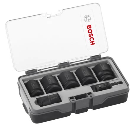 Bild von Bosch Schlagnuss-Set 7-teilig 1/2\" Länge 40mm