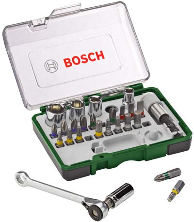 Bild von Bosch Mini Ratschen-Set 27-teilig