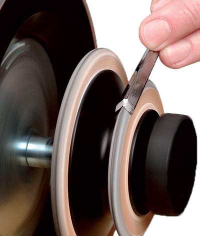 Bild von Tormek Profilierte Lederabziehscheibe LA 120