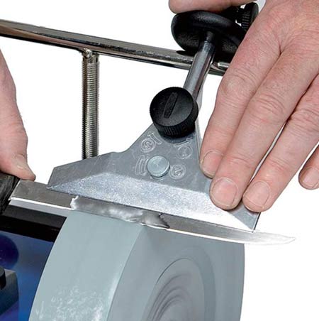 Bild von Tormek Vorrichtung f. Messer br. u. zentr. KJ-140