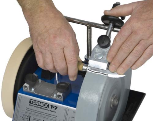 Bild von Tormek Vorrichtung für Messer KJ-45 centrant