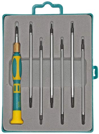 Bild von Technocraft Feinm.-Schraubend.-Satz Torx 14-teilig