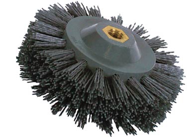 Bild von Zirkularbürste 150mm M14 Korn 46