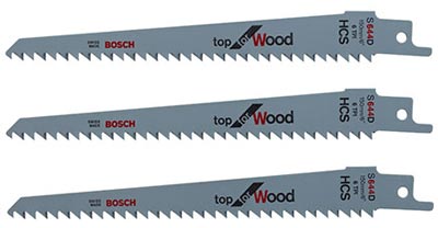 Bild von Bosch Sägeblatt 3er Set für frisches Holz