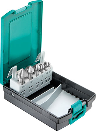 Bild von Technocraft Versenker Bit Satz 90Â° HSS 6-teilig