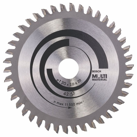 Bild von Bosch Kreissägeblatt Multi 130x20/16x2mm 42TR-F
