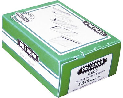 Bild von Prebena Klammern verz. geharzt 40mm 2600 Stk.