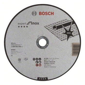 Bild von Bosch Trennscheibe Edelstahl 230x2mm gerade