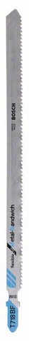 Bild von Bosch Stichsägeblatt 3 Stk. T 718 BF