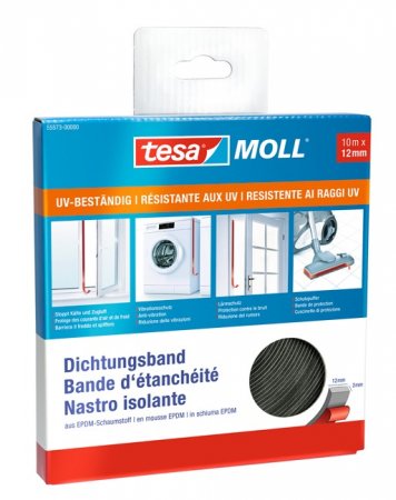 Bild von Tesa Dichtungsband Neopren 10m/12mm, 2mm