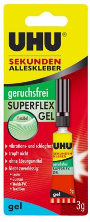 Bild von UHU Sekundenkleber Superflex Gel 3 g