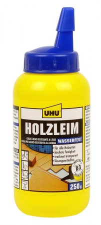 Bild von UHU Holzleim Wasserfest 250 g D 3