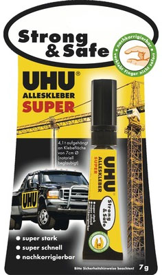 Bild von UHU Strong & Safe 7 g Alleskleber