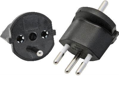 Bild von Brennenstuhl Fix-Adapter 3-polig DE auf CH