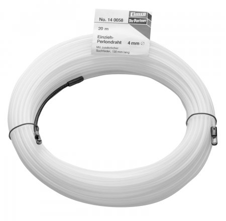 Bild von Kabeleinziehband mit Suchfeder 3mm x 15m