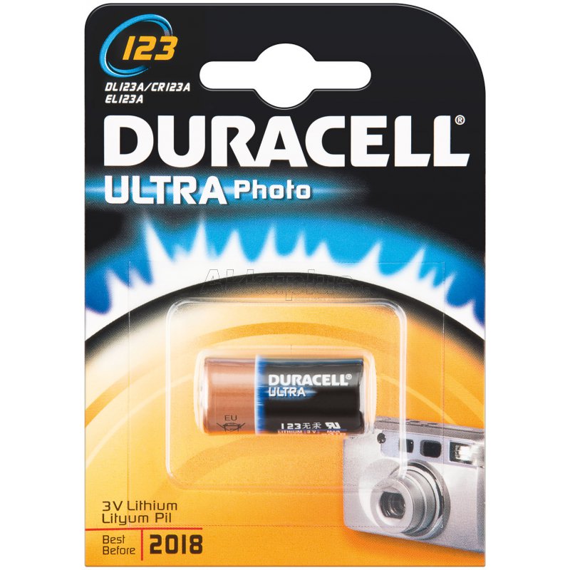 Bild von Duracell Batterie Ultra M3 123 3V/CR123A/6205