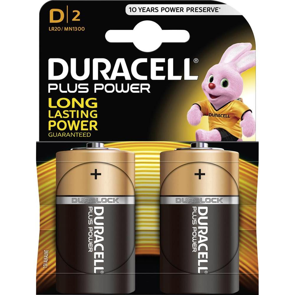 Bild von Duracell Batterie Plus MN1300/D/LR20/E95