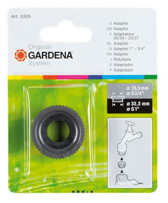 Bild von Gardena Adapter 1\" zu 3/4\"