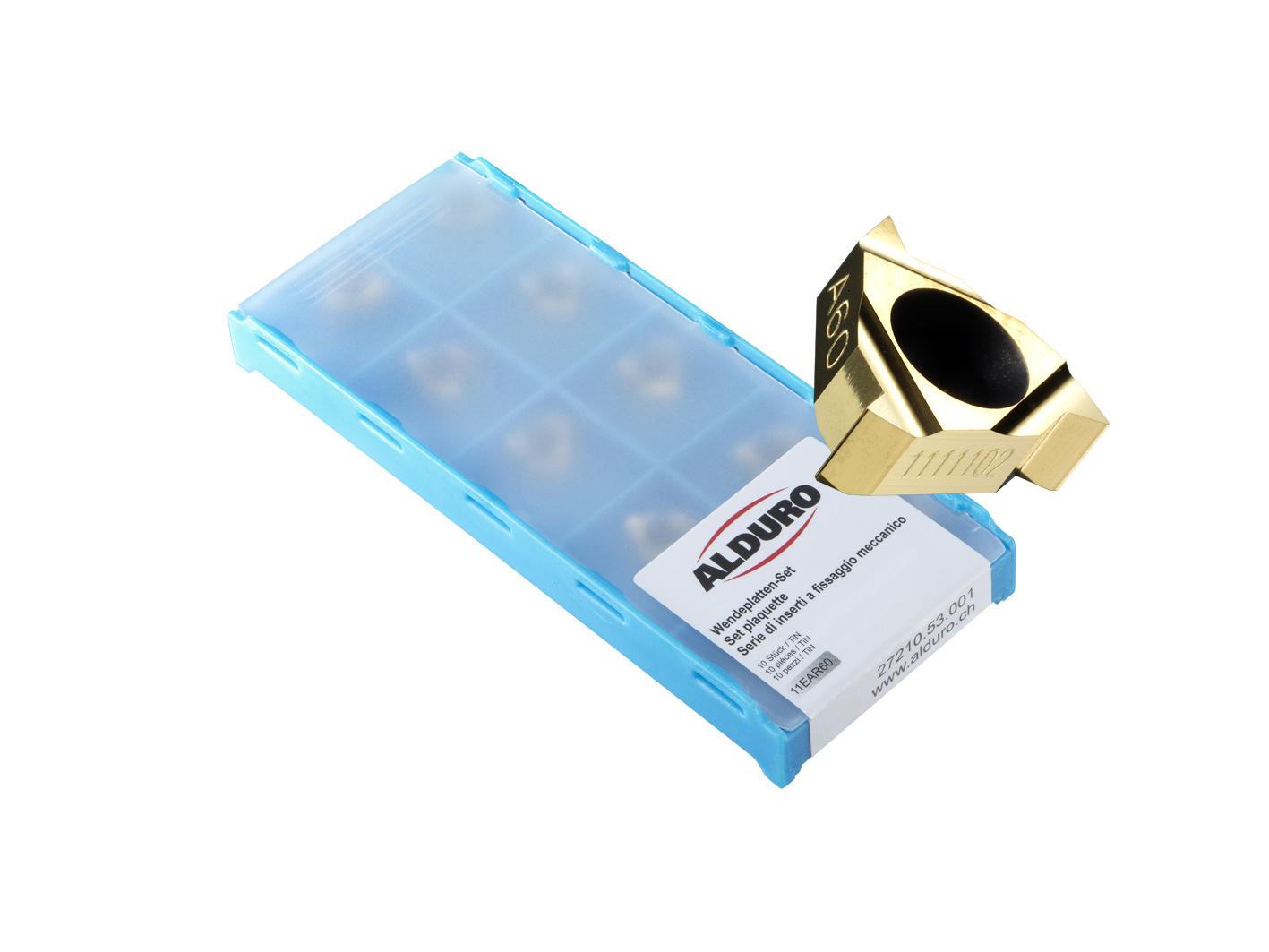 Bild von Alduro HM-TIN-Wendeschneidplatten Typ SER