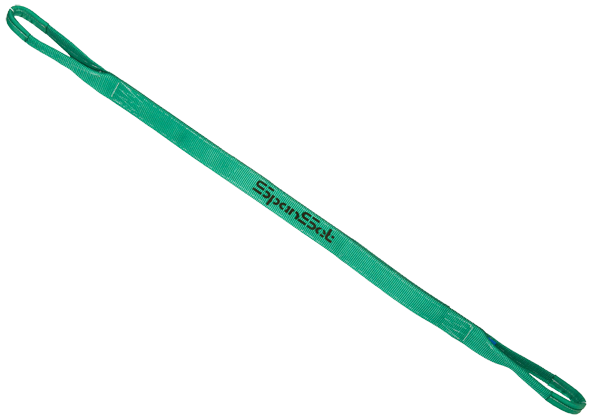 Bild von Spanset Hebegurte aus Polyester 2t grün 4m