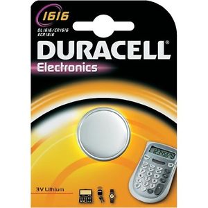 Bild von Duracell Knopfbatterie 3V Lithium/CR1616
