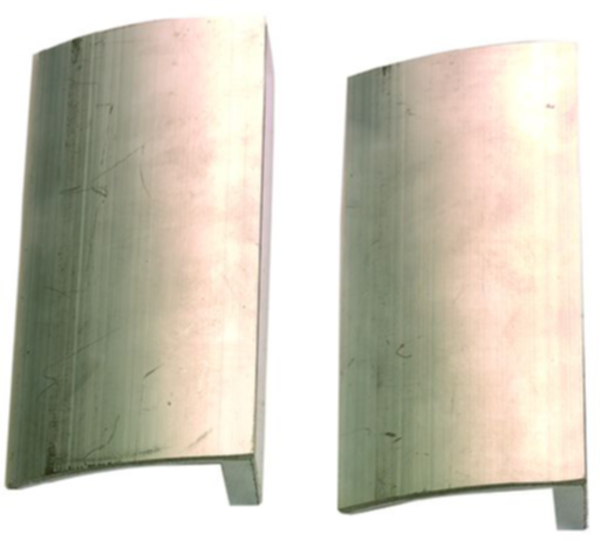 Bild von Alu-Schraubstockbacken (Paar) 125mm