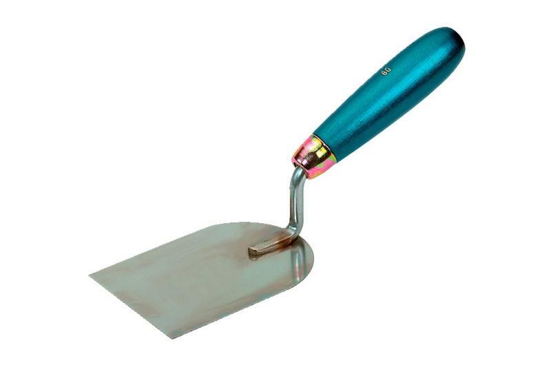 Bild von Gipserspachtel gekröpft Edelstahl 60mm