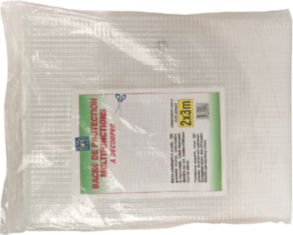 Bild von Gitterplane PE transparent 3x2m