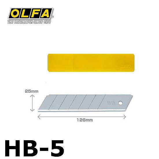 Bild von Olfa Klingen HB/5B 25 mm