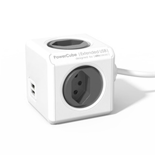 Bild von Abzweigstecker PowerCube Extended USB 4 x T13