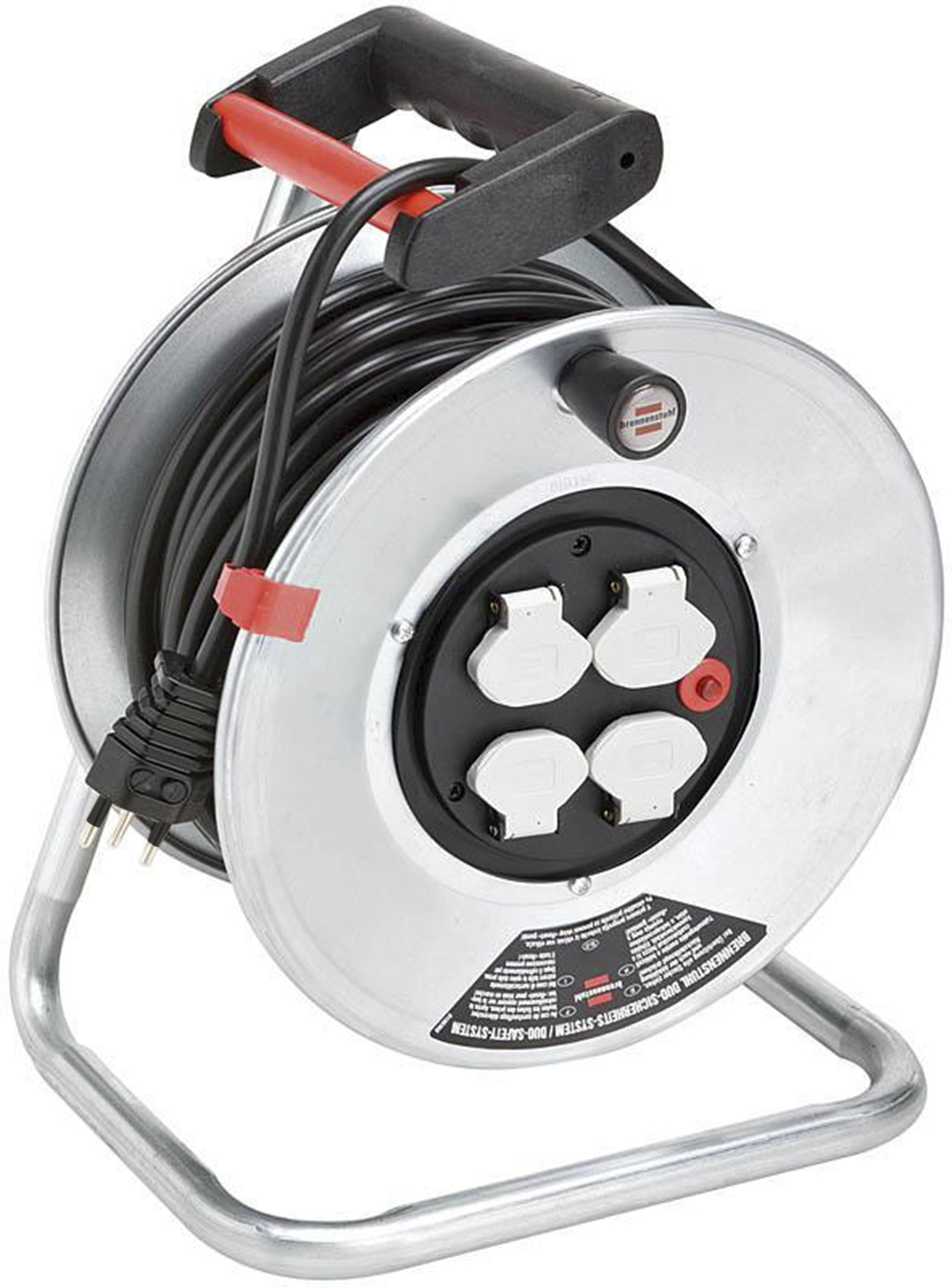 Bild von Brennenstuhl Kabelrolle aus Stahl 33m 3x1.5mm