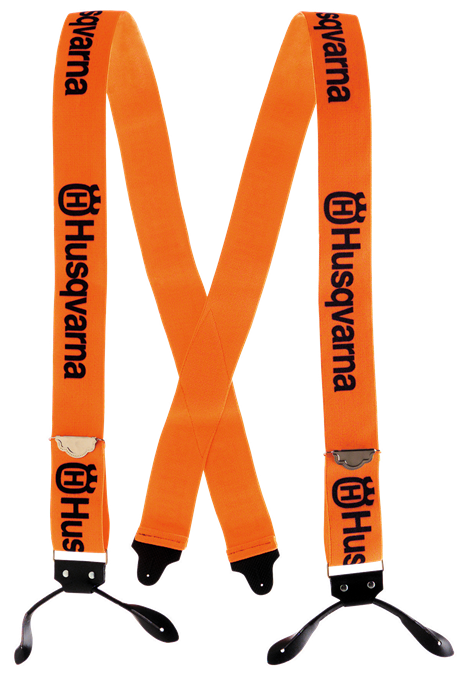 Bild von Husqvarna Hosenträger mit Lederschlaufen