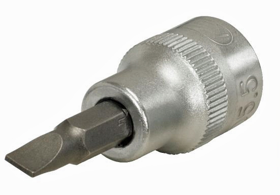 Bild von Technocraft Schlitzschrauben-Einsatz 1/4\", 4mm