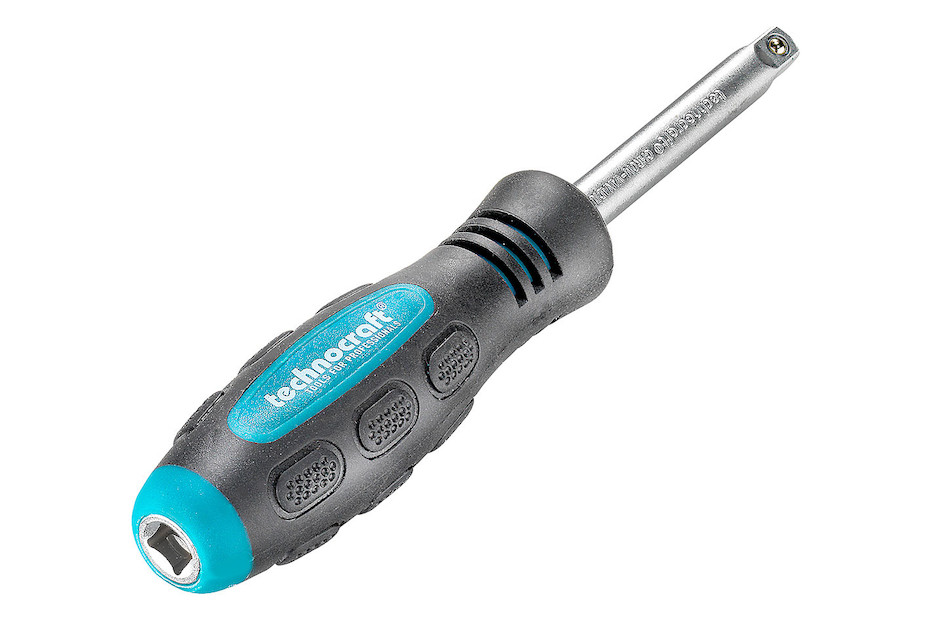 Bild von Technocraft 4-Kant Steckgriff 1/4\", 150mm