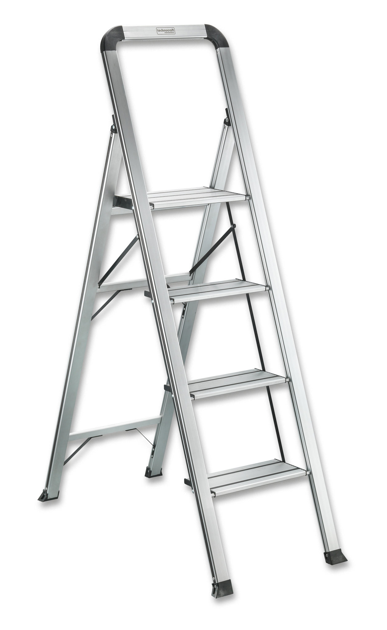 Bild von Technocraft Alu-Klappleiter 4 Stufen