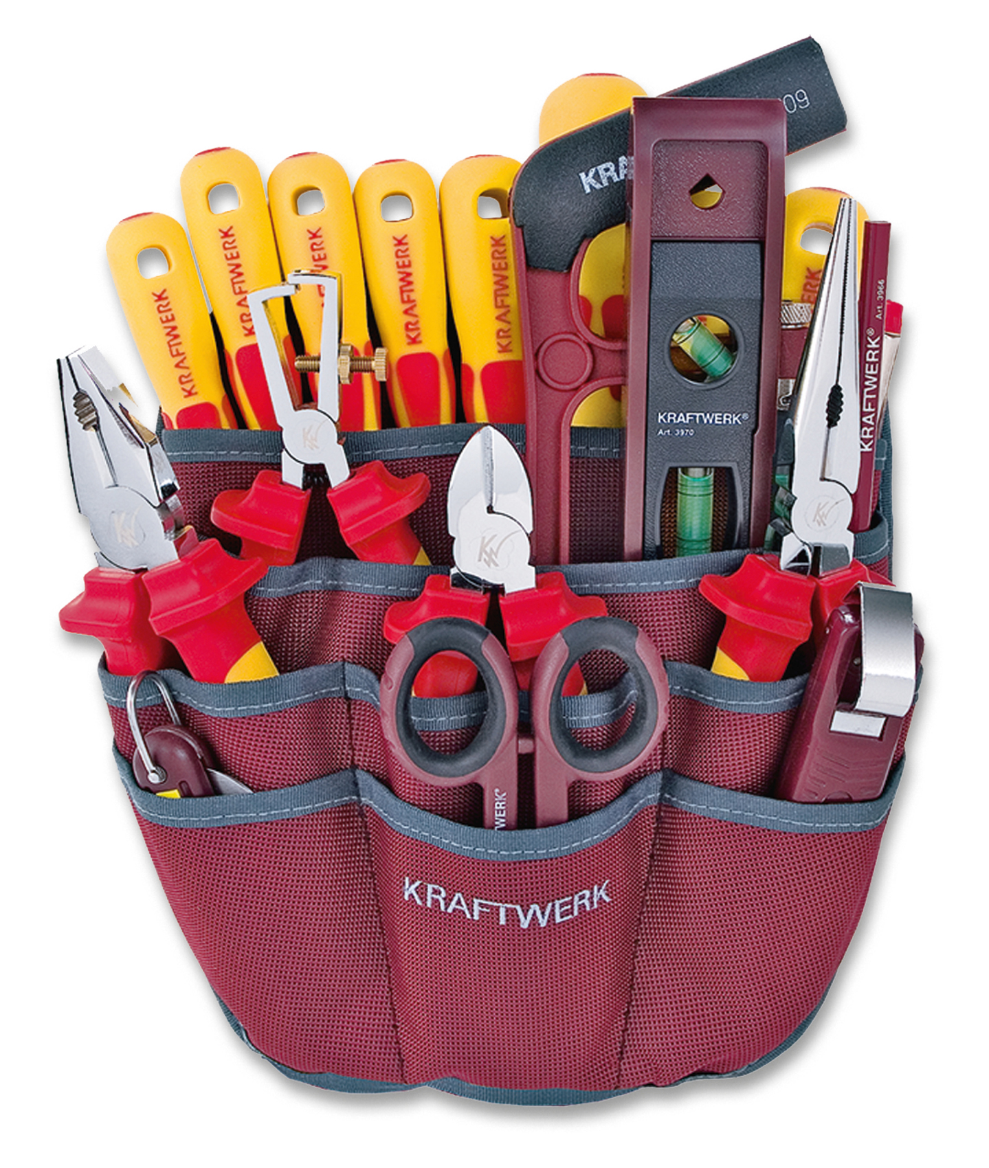 Bild von Kraftwerk Elektriker-Werkzeuge in Gürteltasche