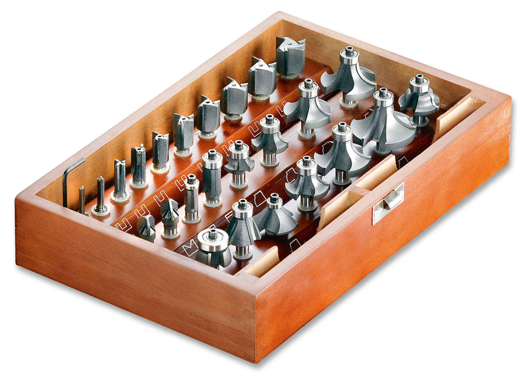 Bild von Technocraft Oberfräsersatz 3-Cut 25tlg.