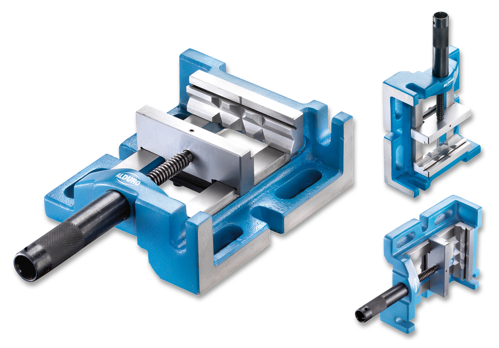 Bild von Alduro Maschinenschraubstock 3-Weg 100mm
