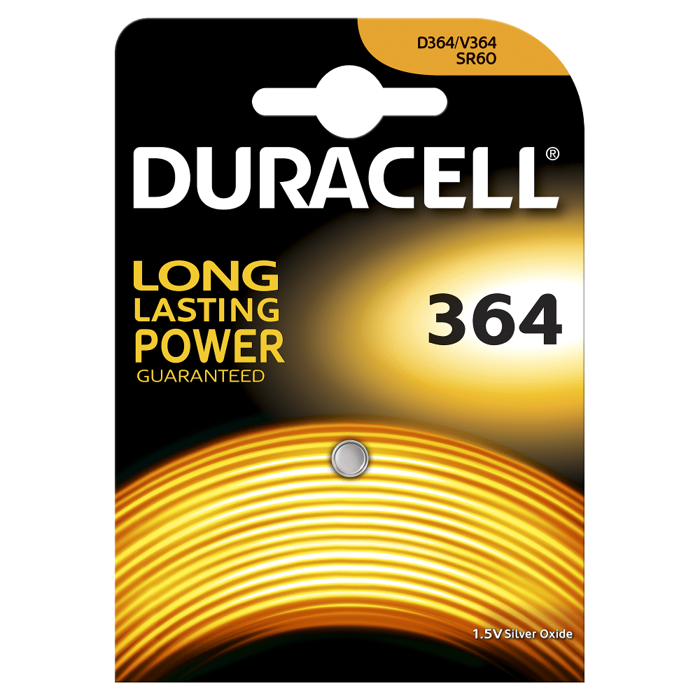 Bild von Duracell Batterie 364/SR60/SR621 1.5V B1