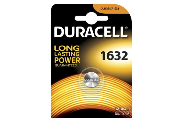 Bild von Duracell Knopfbatterie 3V Lithium CR1632 B1