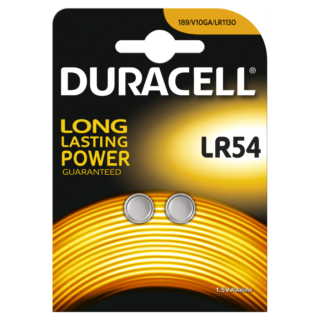 Bild von Duracell Batterie 1.5V LR54 Alkaline/V10GA