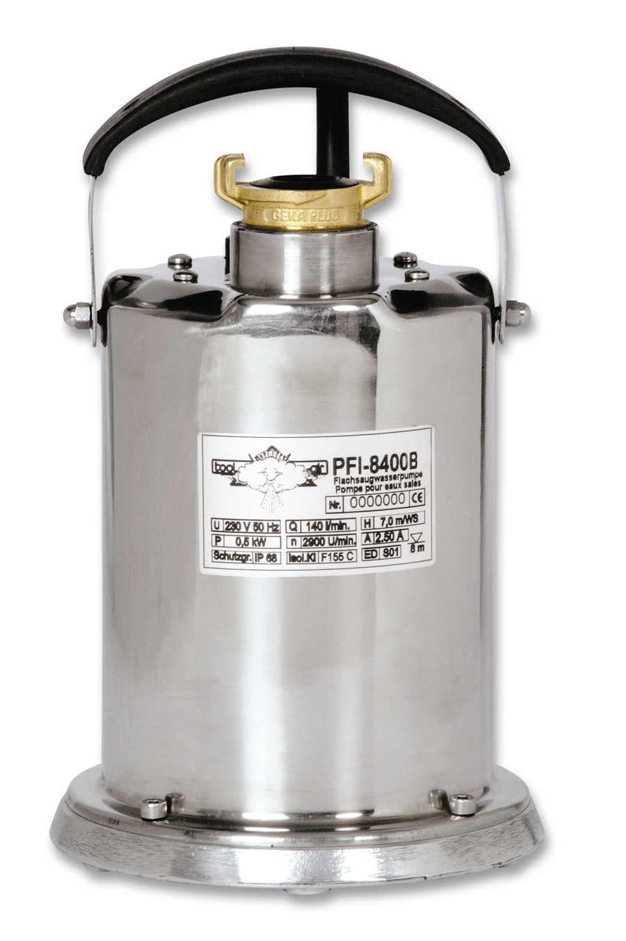 Bild von Fortec (Toolair) Restwasserpumpe PFI 8400C