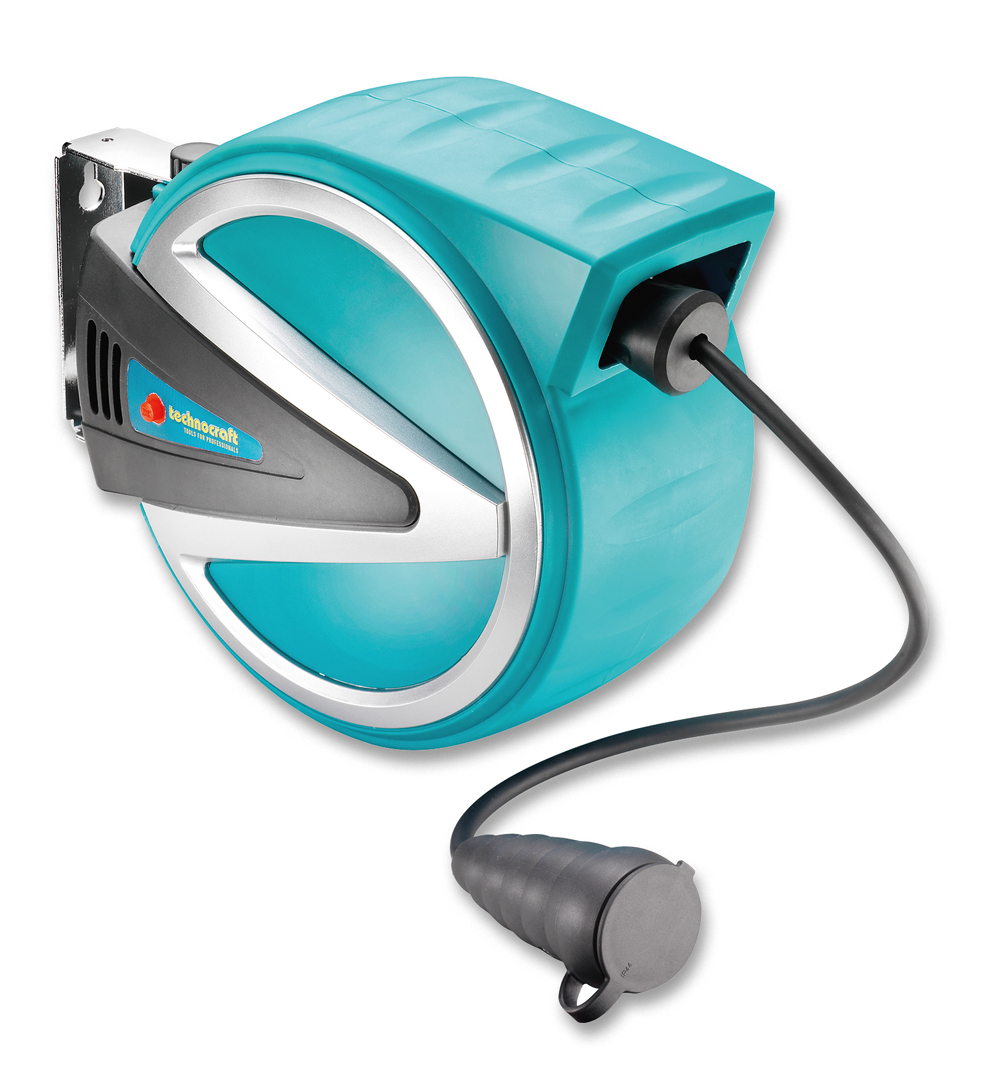 Bild von Technocraft Automatischer Kabelaufroller 20m