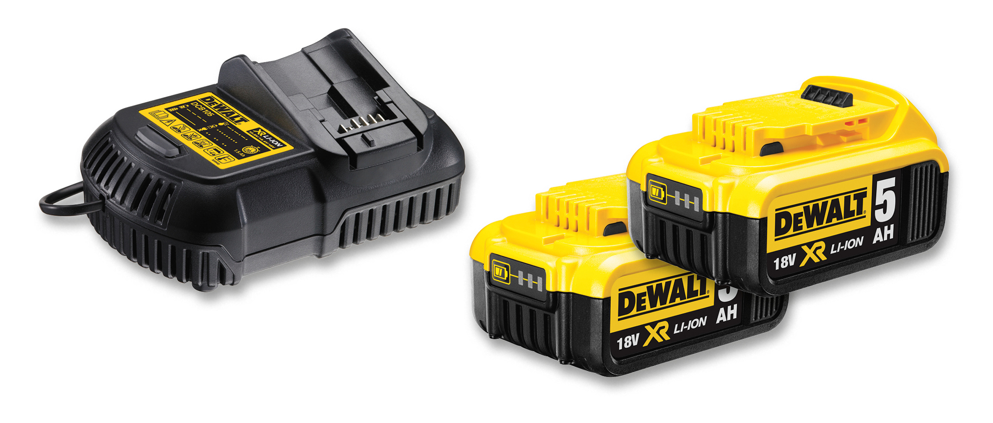 Bild von DeWalt Basis-Set Akku Plus 18V/5Ah