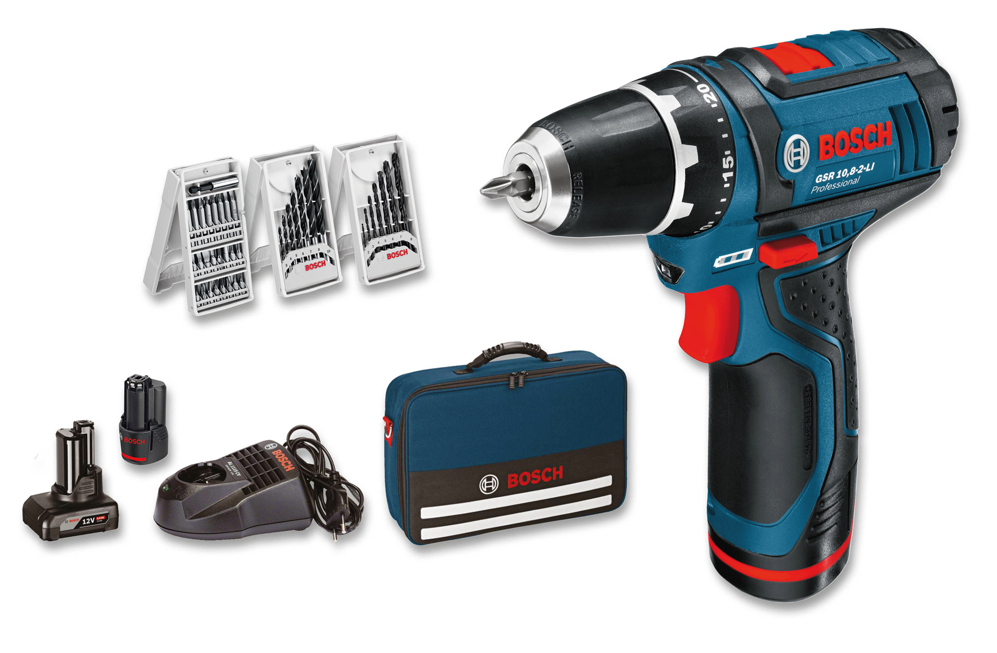 Bild von Bosch Akku-Bohrschrauber GSR 12V in Tasche